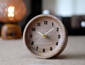 Modern Wooden <b>Clock</b> for Office Desk and Home Decor Smart Table <b>Clocks</b> - Product Image 6