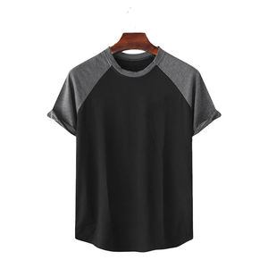 Camiseta de Cuello Redondo de Manga Corta para Hombre, Estilo Juvenil de Verano de Alta Calidad, 200 Gramos, Tejido Ecológico, Poliéster/Algodón - Product Image 4