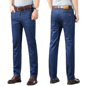 Pantalones Vaqueros de Mezclilla para Hombre, Última Moda, Lavado Clásico, Peso Medio, Transpirables, Ecológicos, Corte Recto, Venta al Por Mayor OEM, Los Más Vendidos - Product Image 4