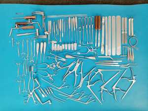 Premium Quality 95 PCS Spinal & Craniotomy Surgical Instrument Set German Stainless Steel Manual Autoclavable CE ISO Certified - Product Image 1