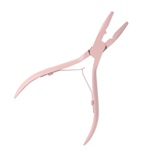 Kit d'outils professionnels en acier inoxydable pour extensions de cheveux avec pinces, aiguille à boucle et crochet pour applications en salon - Product Image 6