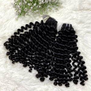 Extensiones de cabello humano virgen para mujeres, fáciles de usar en cualquier ocasión. Compre directamente de proveedor indio a precio de fábrica. - Product Image 3