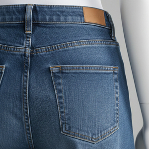 Pantalon évasé taille haute en coton 100% respirant pour femme, coupe ajustée, longueur genou, style urbain, couleur unie, pour l'été, tailles plus, doux et confortable - Product Image 4