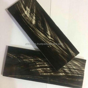 Plaque rectangulaire en corne de buffle naturelle polie, imperméable, pour montures de lunettes artisanales, qualité supérieure, feuille optique de luxe - Product Image 3