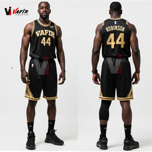 Uniformes de Baloncesto Personalizados para Clubes y Ligas, Conjuntos Reversibles con Camisetas de Baloncesto de Doble Capa y Pantalones Cortos, Impresión Vafir Industry - Product Image 2