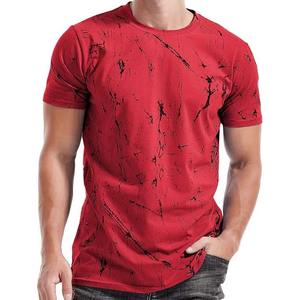 T-shirt court à manches courtes pour homme, 100 % coton, col rond, coupe classique, anti-plis, respirant et écologique - Product Image 6