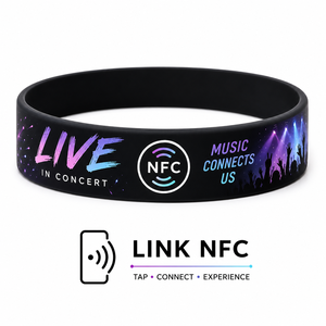 Bracelets NFC promotionnels avec logo personnalisé, avec puce RFID intelligente étanche pour événements, festivals, expositions, marketing, vente en gros - Product Image 3