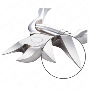 Coupe-ongles ergonomique en acier inoxydable OEM personnalisé avec ressort, pour manucure et pédicure - Product Image 4