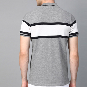 Nuevo Polo de Punto Sólido Personalizado para Hombre, Manga Corta, Cuello con Botones, Uniforme Informal, Servicio OEM - Product Image 5
