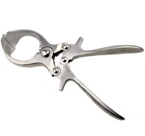 Pince de Castration Sans Sang Réutilisable de Qualité Supérieure en Acier Inoxydable 304 pour Moutons – Usage Vétérinaire - Product Image 4