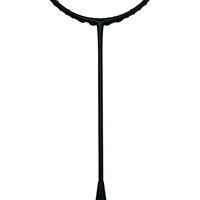 Raquette de badminton sans cordage, tige en carbone, poignée en PU souple