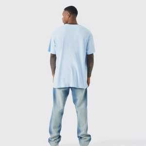 T-shirt homme personnalisé imprimé, style streetwear et running, manches courtes, matière respirante et douce. - Product Image 5