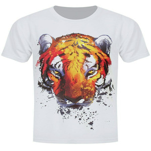 Nuevo diseño con estampado único, estilo único, 220 poliéster transpirable, estampado completo, camiseta de sublimación vintage de alta calidad con cuello redondo. - Product Image 1