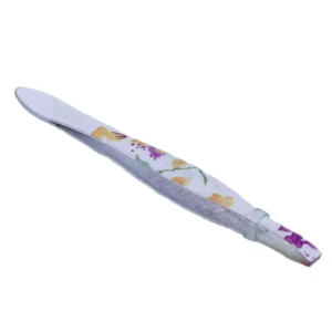 Wholesale Stainless Steel Eyebrow Tweezers Kit Slant and <b>Pointed</b> Tip Custom OEM Color Beauty Grooming <b>Tools</b> - Product Image 1