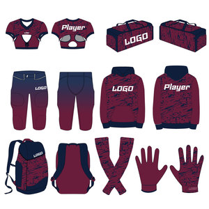 <b>Elite</b> Women American Football Uniform Lightweight Breathable Football Jersey Set with Custom Name and Number - Product Image 5