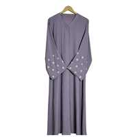 Nouvelle Abaya sur mesure, Abaya arabe modeste, vêtements musulmans traditionnels pour femmes, manches longues, Abaya de prière, Hajj