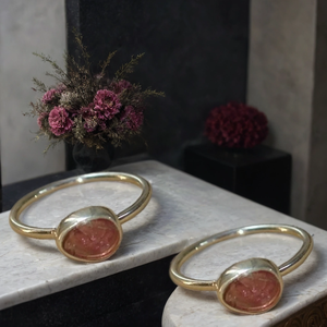 Anillo Abierto de Plata de Ley 925 de Lujo, Anillo de Compromiso y Boda Ovalado Redondo con Forma de Fresa, Joyería Fina para Mujer - Product Image 1