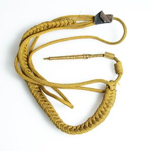 Cordones de hombro y tiras de aiguillette Hamza al por mayor - Hilo metálico, alambre de bullion, nailon, algodón, personalizables para uniformes - Product Image 1