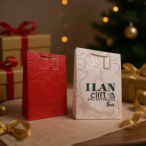 Sacchetto regalo ILAN 24x18x8cm taglia S in carta per confezioni regalo - Product Image 3