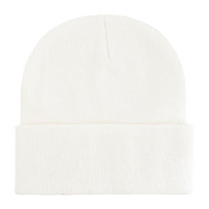 Premium <b>Wool</b> Blend <b>Beanie</b> Soft Warm Knit Winter <b>Hat</b> Custom Logo OEM Wholesale Headwear Manufacturer Supplier - Product Image 2