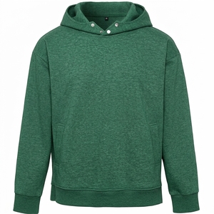 Sudadera con Capucha Extra Grande para Hombre, Diseño de Logotipo Personalizado, 100% Algodón, Teñido Liso, Corte Regular - Product Image 4