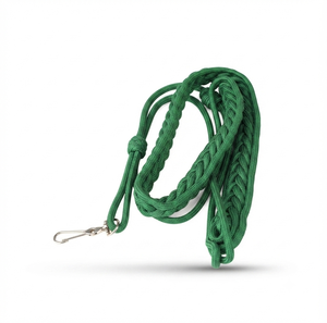 Aiguillette de Viscosa de Color Verde en Oferta, Aiguillette de Viscosa de Primera Calidad con Gancho Metálico - Product Image 1