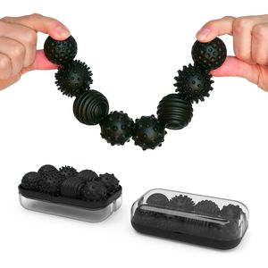 Sfere Magnetiche in Silicone per Fidget Cube, Divertenti per Adulti, Allevia lo Stress con Superficie Testurizzata a Onde e Nervature - Product Image 1