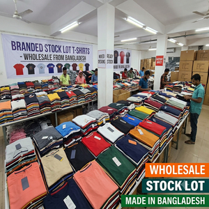 เสื้อยืดแบรนด์หรูสำหรับเด็ก ผู้ชาย ผู้หญิง คุณภาพพรีเมียม สั่งทำได้ ขายส่งเสื้อผ้าจำนวนมาก ผ้าฝ้าย 100% จากบังกลาเทศ 5000 ตัว - Product Image 1