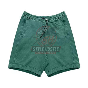 Pantalones Cortos Casuales Cómodos y Ligeros con Lavado Ácido para Hombre, Ideales para Correr y Estilo Urbano - Product Image 2