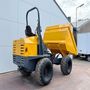 Nouveau mini-dumper à roues en promotion, stable pour travaux de terrassement et de construction, prix usine, en stock à vendre - Product Image 2