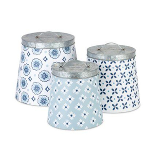 Kitchen Countertop Coffee Sugar Tea <b>Storage</b> <b>Container</b> High Quality Household Sugar Salt Galvanized Canister Handmade - Product Image 4