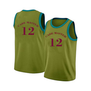Online Best Sale <b>Basketball</b> Jersey High Quality Free Custom Design Sleeveless Vintage Authentic College Teams Name And Number - Product Image 6