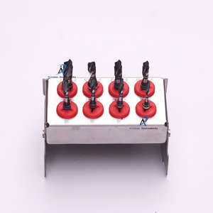 Dental Rotary Drill Set 8 Pieces High Precision Burr <b>Kit</b> Stainless Steel Instruments for Tooth Cutting Shaping <b>Polishing</b> - Product Image 3