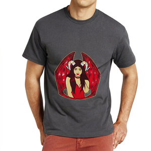 Camisetas de Verano Casuales de Alta Calidad para Hombre, Impresión Personalizada DTF, 100% Algodón Puro Premium, Camiseta Clásica de Manga Corta - Product Image 1