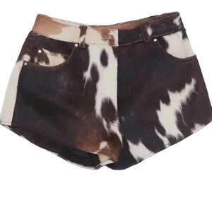 Shorts de Mujer de Último Diseño, Estilo Urbano, con Bolsillos Laterales, Detalle de Botones, Transpirables, de Secado Rápido, de Poliéster/Algodón - Product Image 1