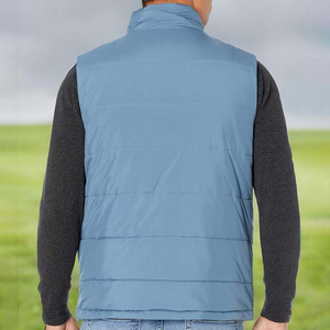 Best Selling Casual Style Winter Puffer Vest Factory Direct High Quality Breathable Windproof Waterproof <b>Canvas</b> Stand Polyester - Product Image 3