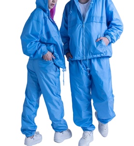 OEM Custom Unisex Casual 2025 Two-Piece Sweatsuit Set Nylon Windbreaker <b>Jacket</b> with Zipper Tracksuit-<b>Mens</b> and Womens - Product Image 3