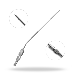 Tubos de Succión Frazier de Acero Inoxidable con Empuñadura Ergonómica de 5.5, 7, 8, 9 y 11 Pulgadas, Instrumento Quirúrgico de Succión para Neurocirugía - Product Image 1