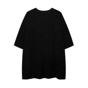 Venta al por mayor nueva llegada moda hombres camisetas media manga estampado gráfico algodón camisetas sueltas lujo Simple camiseta - Product Image 2