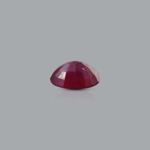 Premium 3.7 Carat Oval Cut Ruby Loose Gemstone for Fine Jewelry - Product Image 3