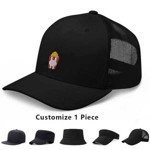 Gorra de Béisbol Unisex Personalizada, de Algodón Suave, con Protección Solar, Talla Grande, Bordado 3D, con Letras en Inglés - Product Image 2