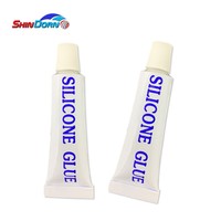 Mastic de silicone neutre de petit tube de haute qualité 10g adhésif et mastic transparents à usage général