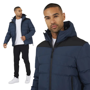 Hot Sale Men's Quilted Puffer <b>Jacket</b> Men Outdoor Clothing <b>Padded</b> Winter Coat Fashion Custom Private Label Puffer <b>Jacket</b> - Product Image 4