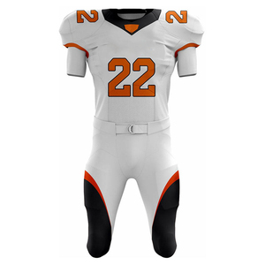Custom Uniform <b>Set</b> with Team Logo Durable American Football Uniform Custom Fit Jersey and Pants Manufacturer Football Uniform - Product Image 2
