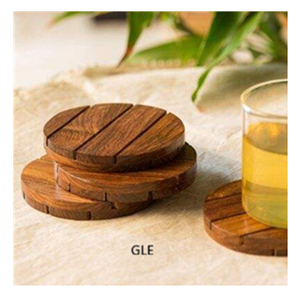 Wooden <b>Coasters</b> with Marble Acacia Wood <b>Drinks</b> <b>Coasters</b> Blank Wood Marble <b>coaster</b> for Laser Engraving - Product Image 1