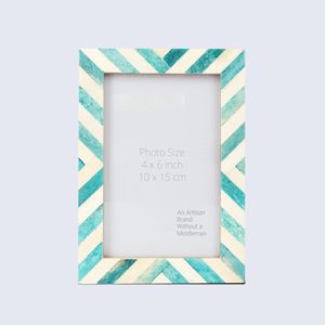 Cadre photo de luxe en os incrusté, design artisanal - Product Image 3