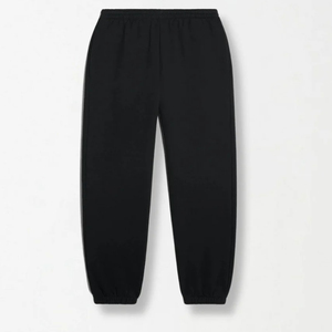 Pantalon de survêtement ample 100 % coton pour homme, style streetwear personnalisé, coupe évasée, effet empilé, hip-hop - Product Image 1