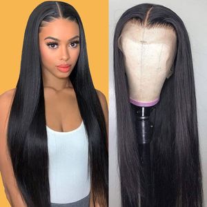 Perruque Lace Front Super Thick Extensions de cheveux crus vietnamiens Personnalisez toutes les couleurs et styles 100% cuticules alignées - Product Image 6