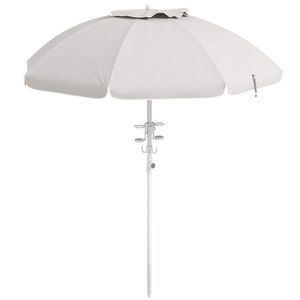 Ombrellone da Spiaggia Bianco Crema per Esterni - Product Image 3