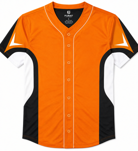 Camisetas de Béisbol Unisex Tallas Grandes Rojas y Negras Sublimadas, Transpirables, Sin Mangas, Corte Regular, 100% Poliéster, Letra con Puntos en la Parte Delantera - Product Image 1